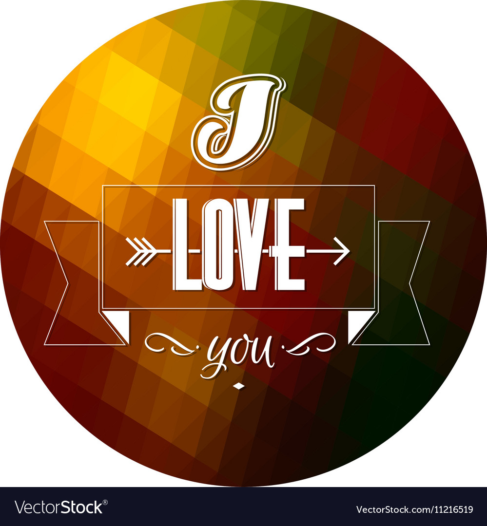 Typographical background abstract geometric