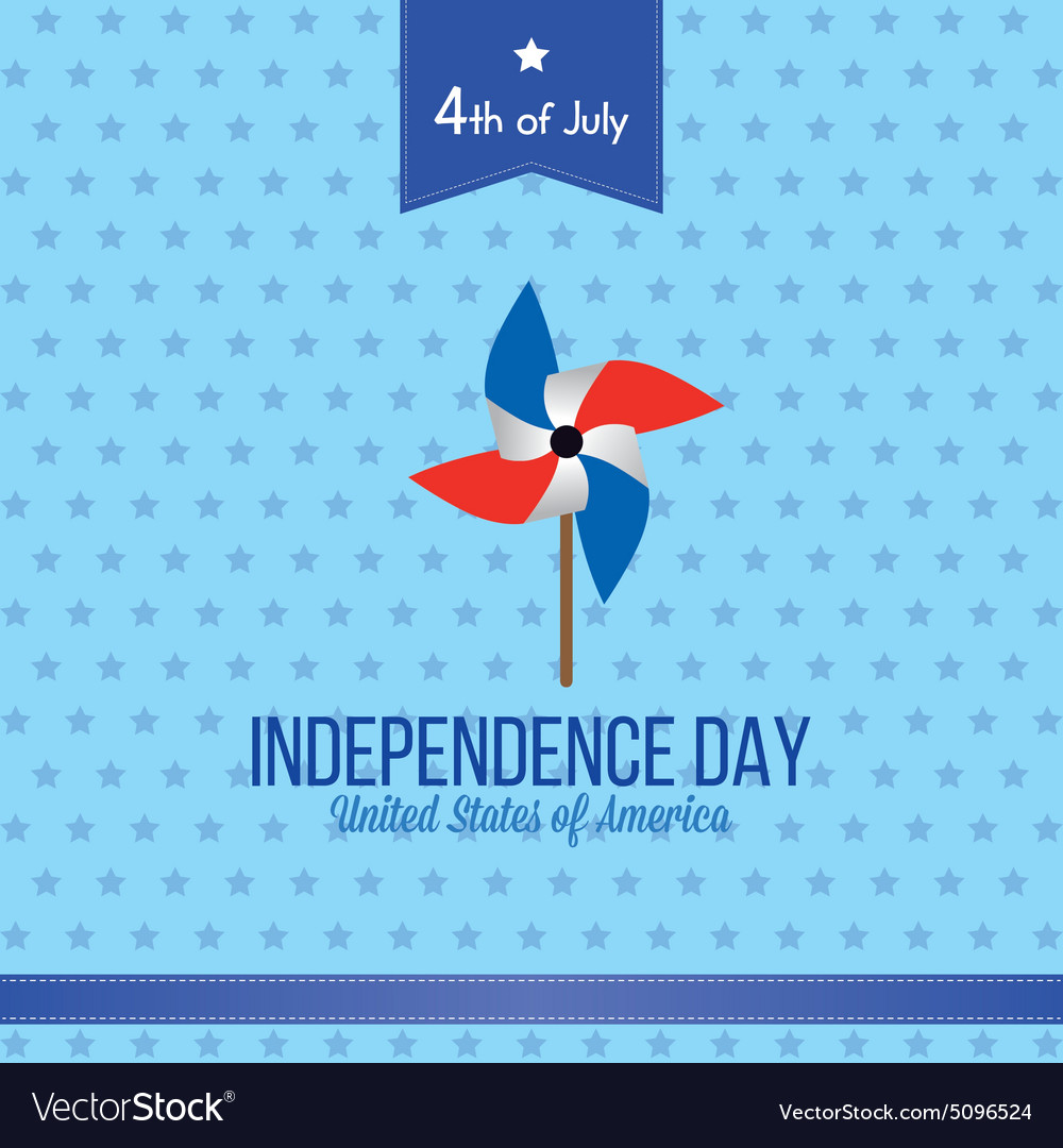 Abstract independence day background with some