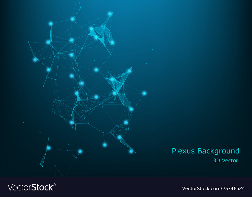 abstrakter plexus hintergrund mit angeschlossenen leitungen vector image abstrakter plexus hintergrund mit angeschlossenen leitungen