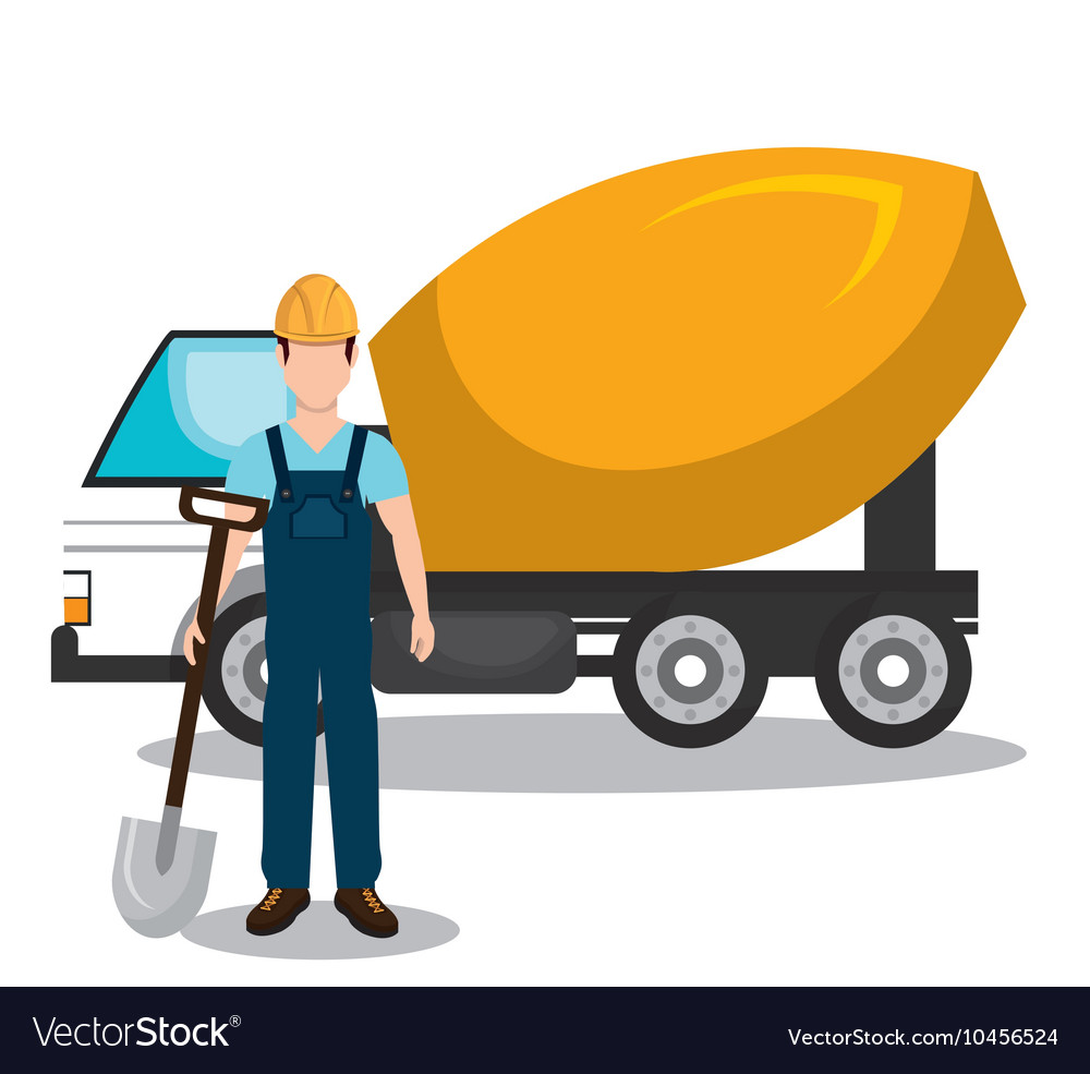 Builder constructor worker icon