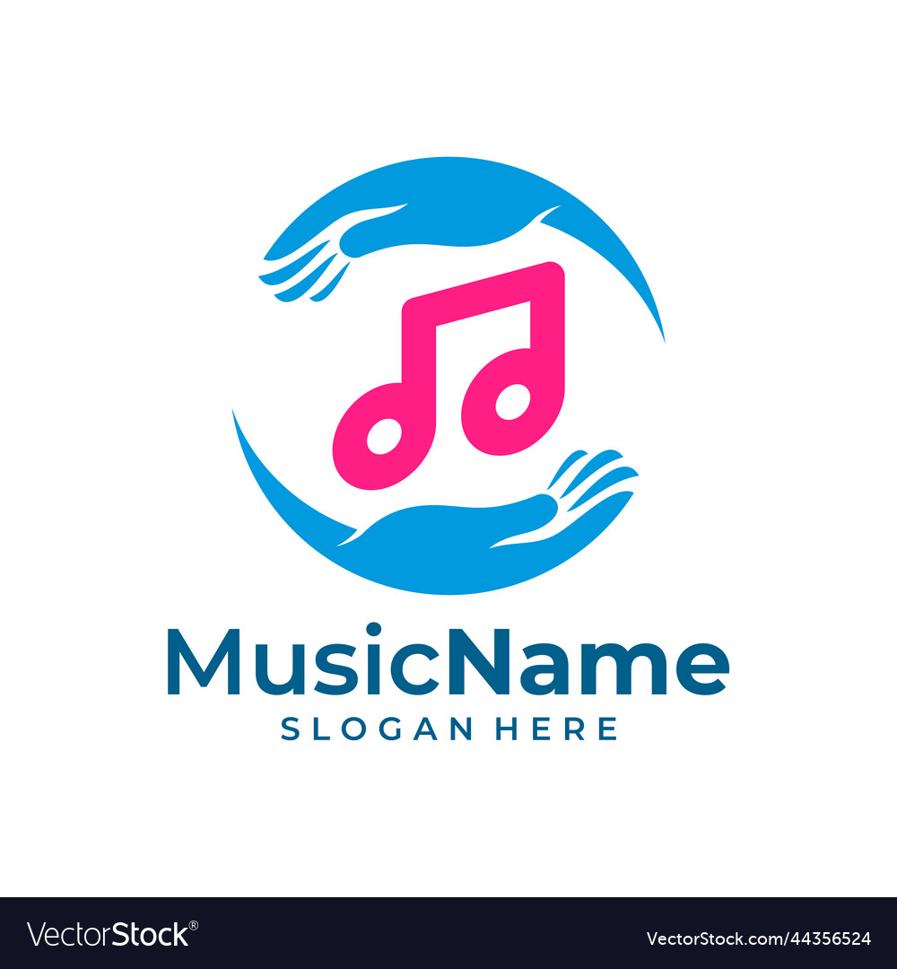 Care music logo design template