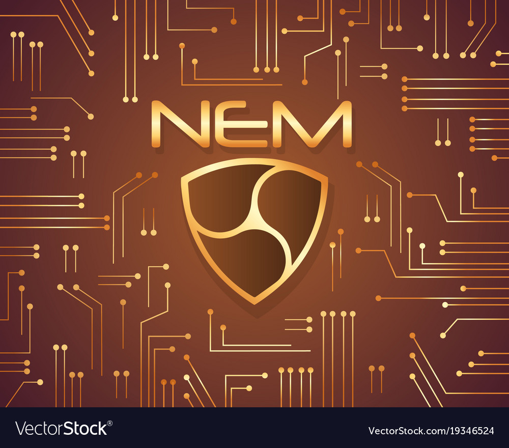 Cryptocurrency Blockchain Network Background