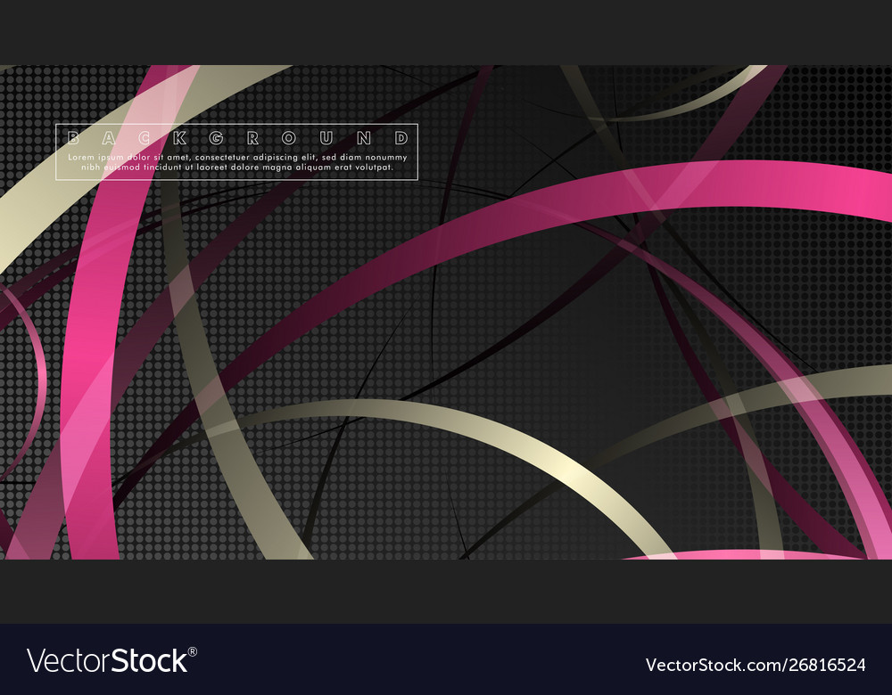 Curved abstract design with background