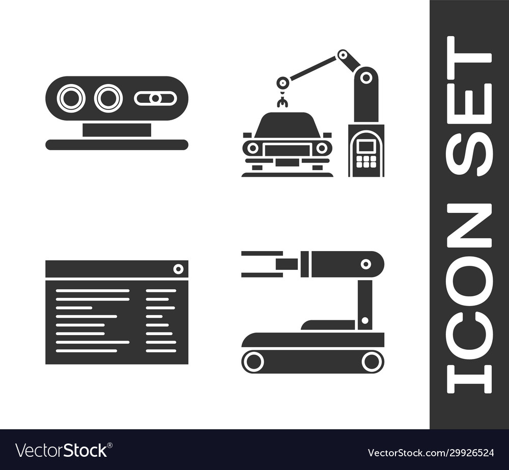 Roboter 3d Scansystem Software Web vector image Roboter 3d Scansystem Software Web