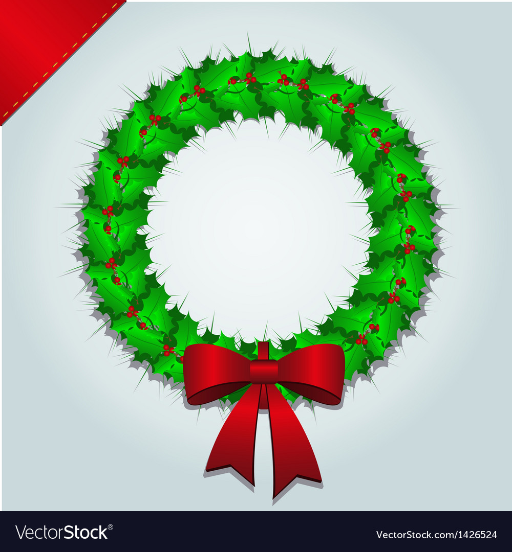 Wreath Royalty Free Vector Image - VectorStock