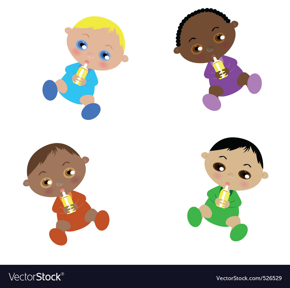 Babies Royalty Free Vector Image Vectorstock Babies Royalty Free Vector Image Vectorstock