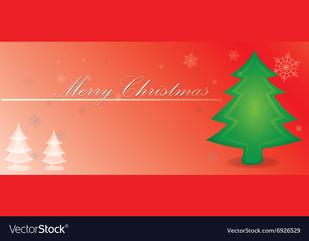 Christmas banner Royalty Free Vector Image - VectorStock