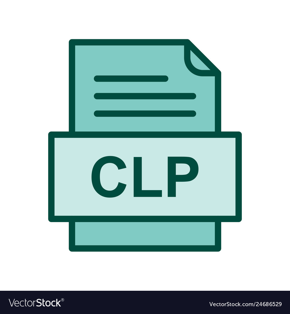 Clp file document icon