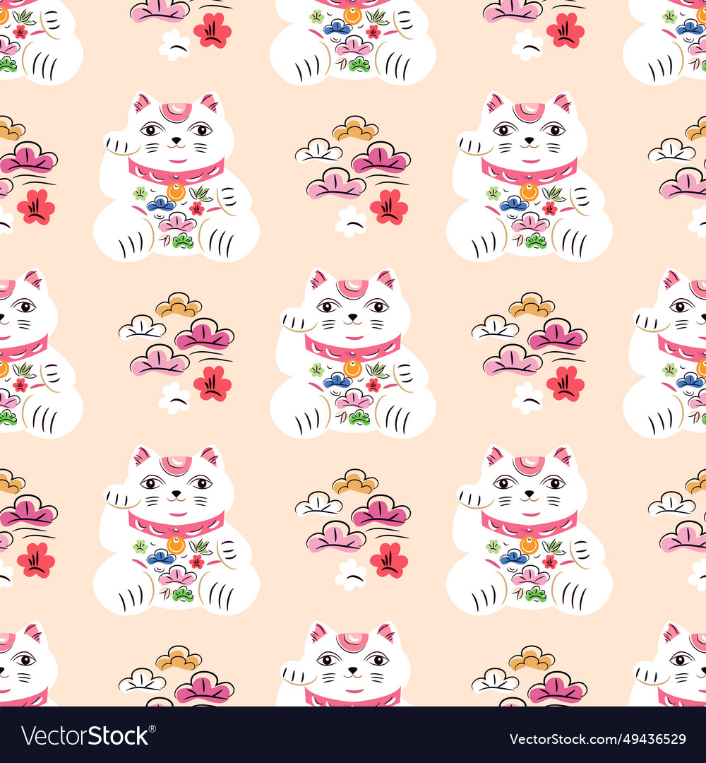 Maneki-neko pattern 10