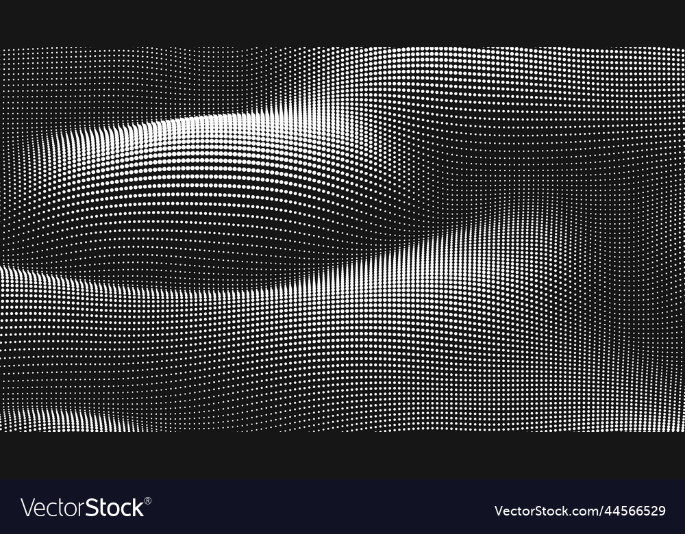 Point wave smooth texture abstract dot background