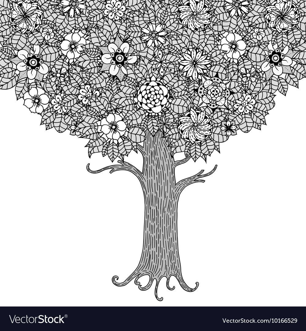 Tree with leaves