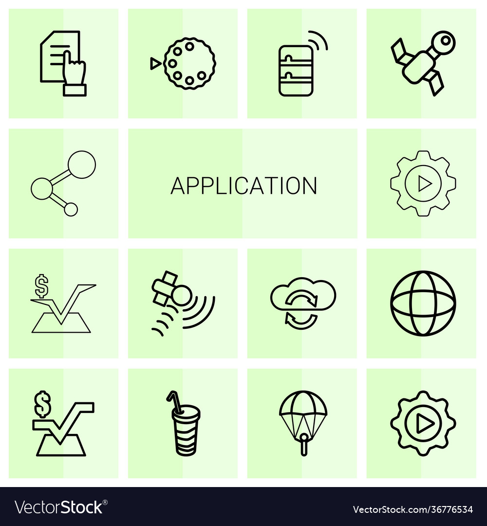 Application icons