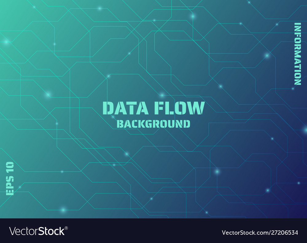Data flow background modern design line complex