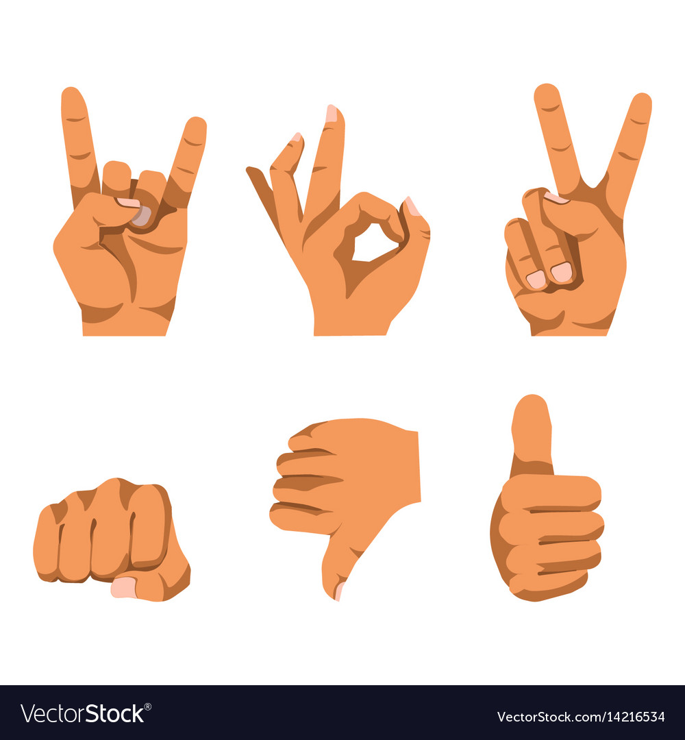 nonverbal-communication-by-hand-gesturing-set-vector-image