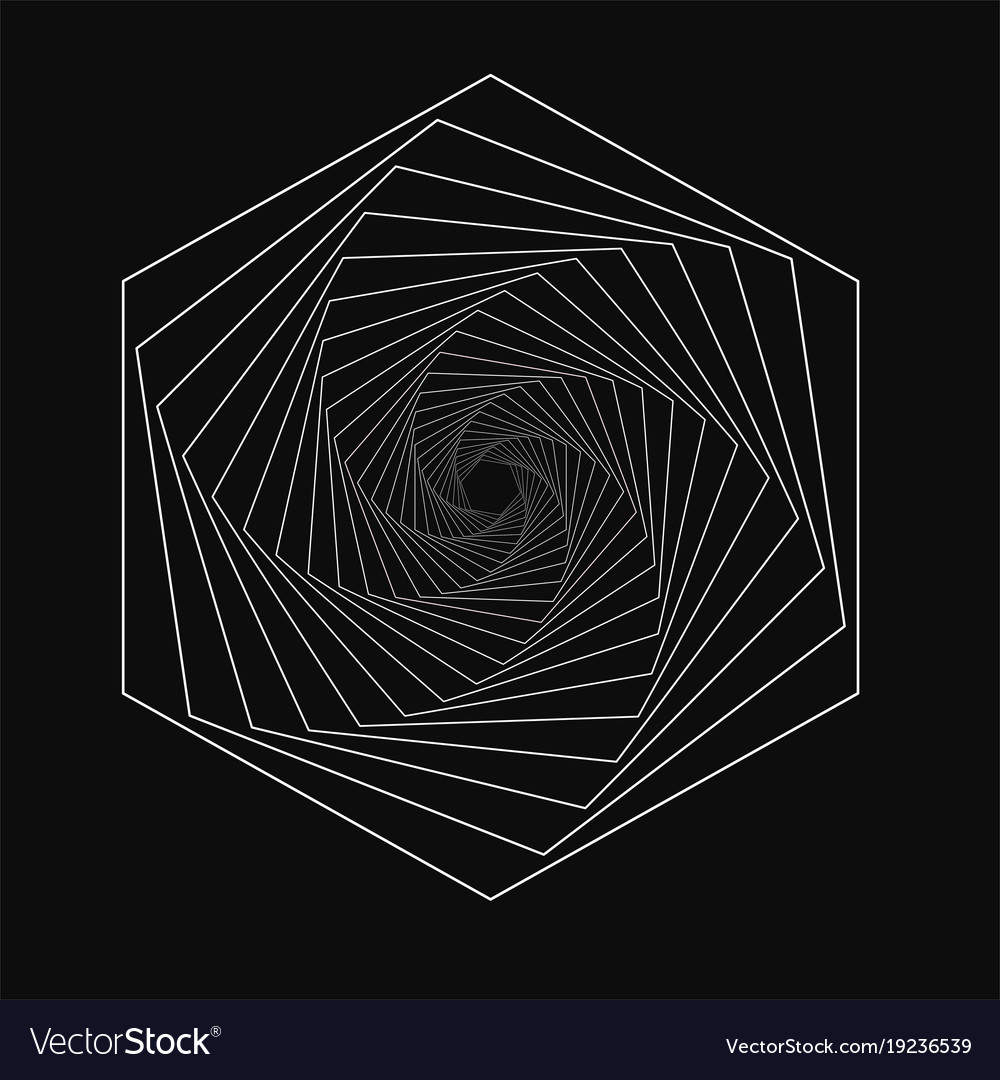 Abstract Line Art Pattern