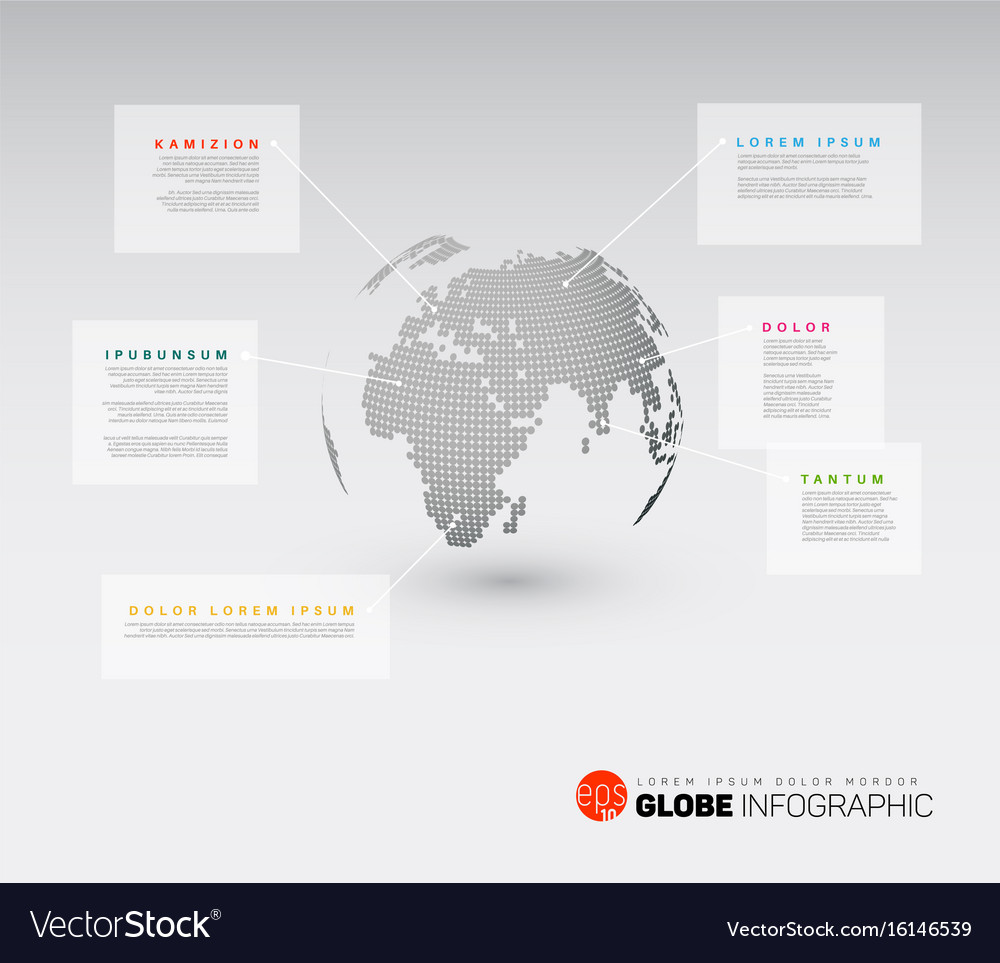 Modern World Globe Pointer