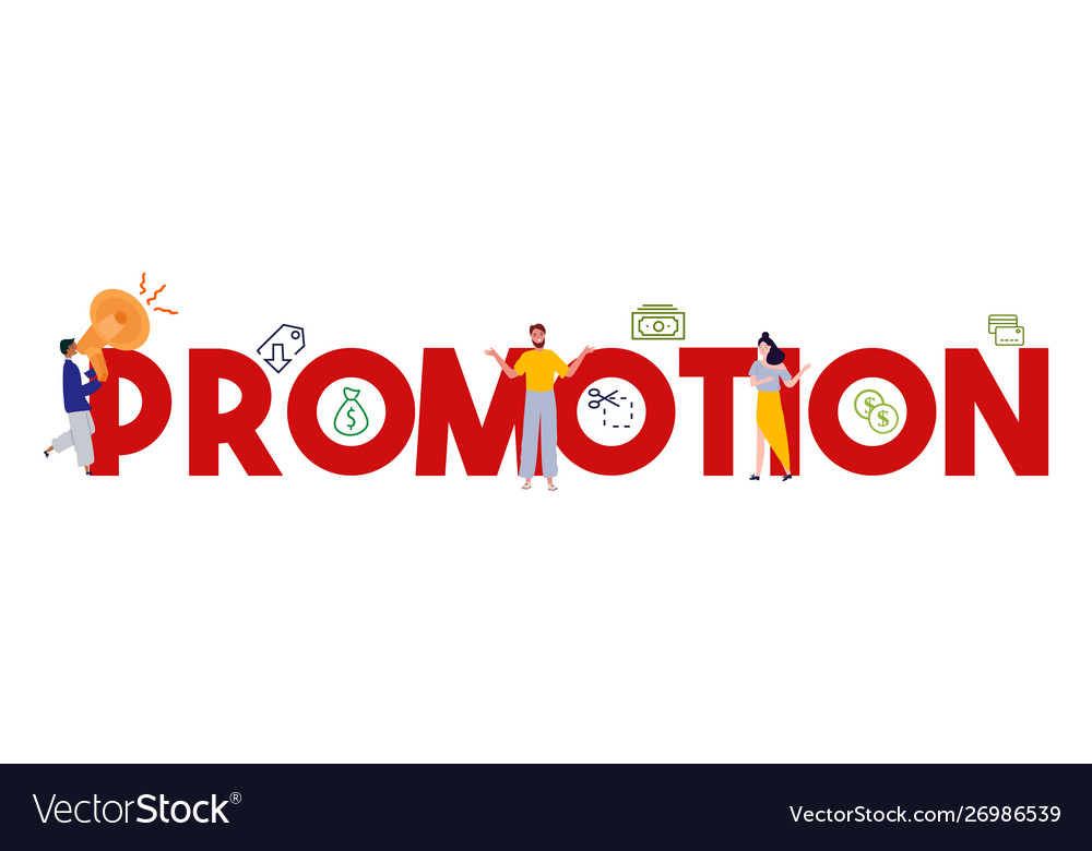 promotion-marketing-mix-strategy-royalty-free-vector-image