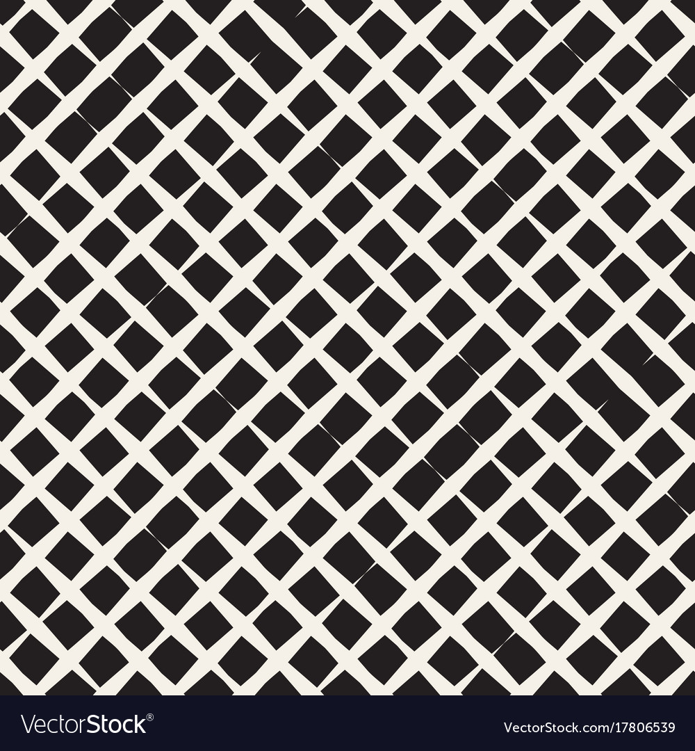 Seamless geometric lattice pattern irregular