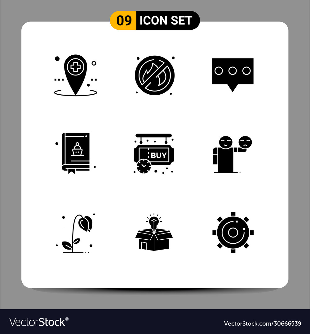 Set 9 solid glyphs on grid for timer pending
