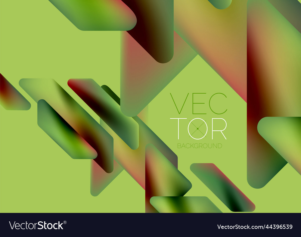 Tech minimal geometric wallpaper creative Vector Image