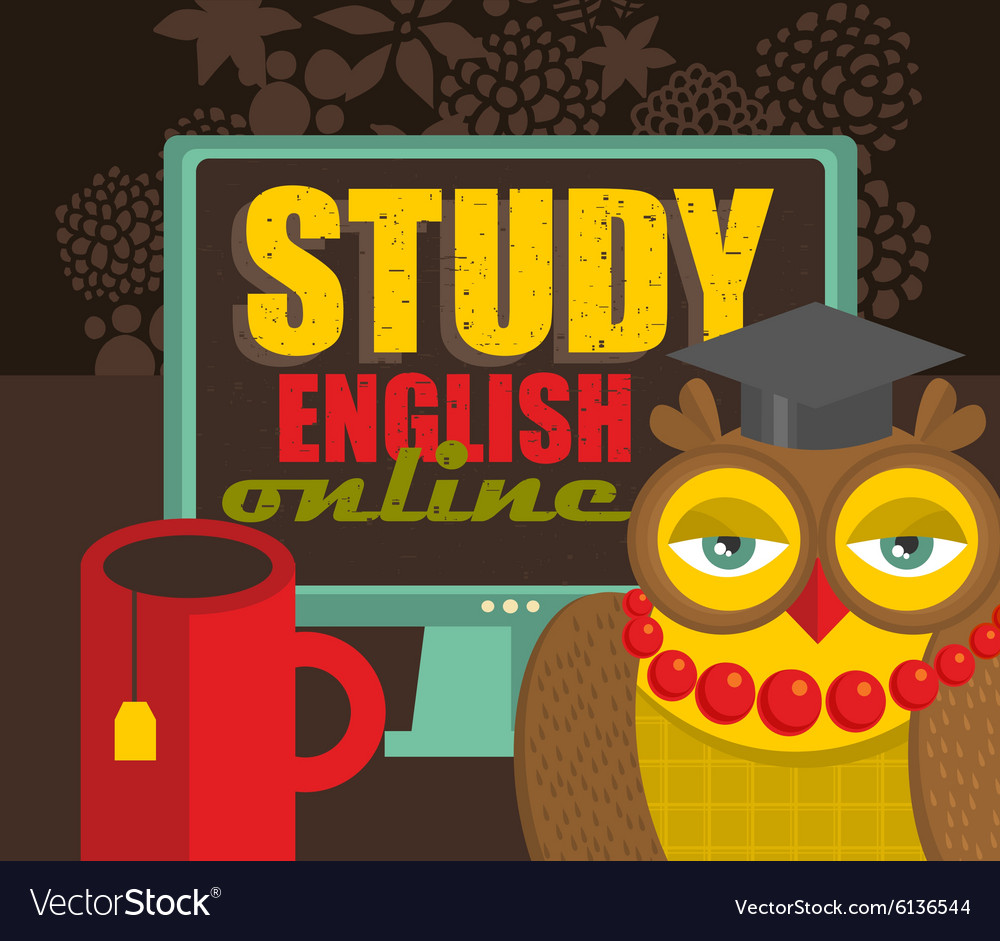 Study english concept