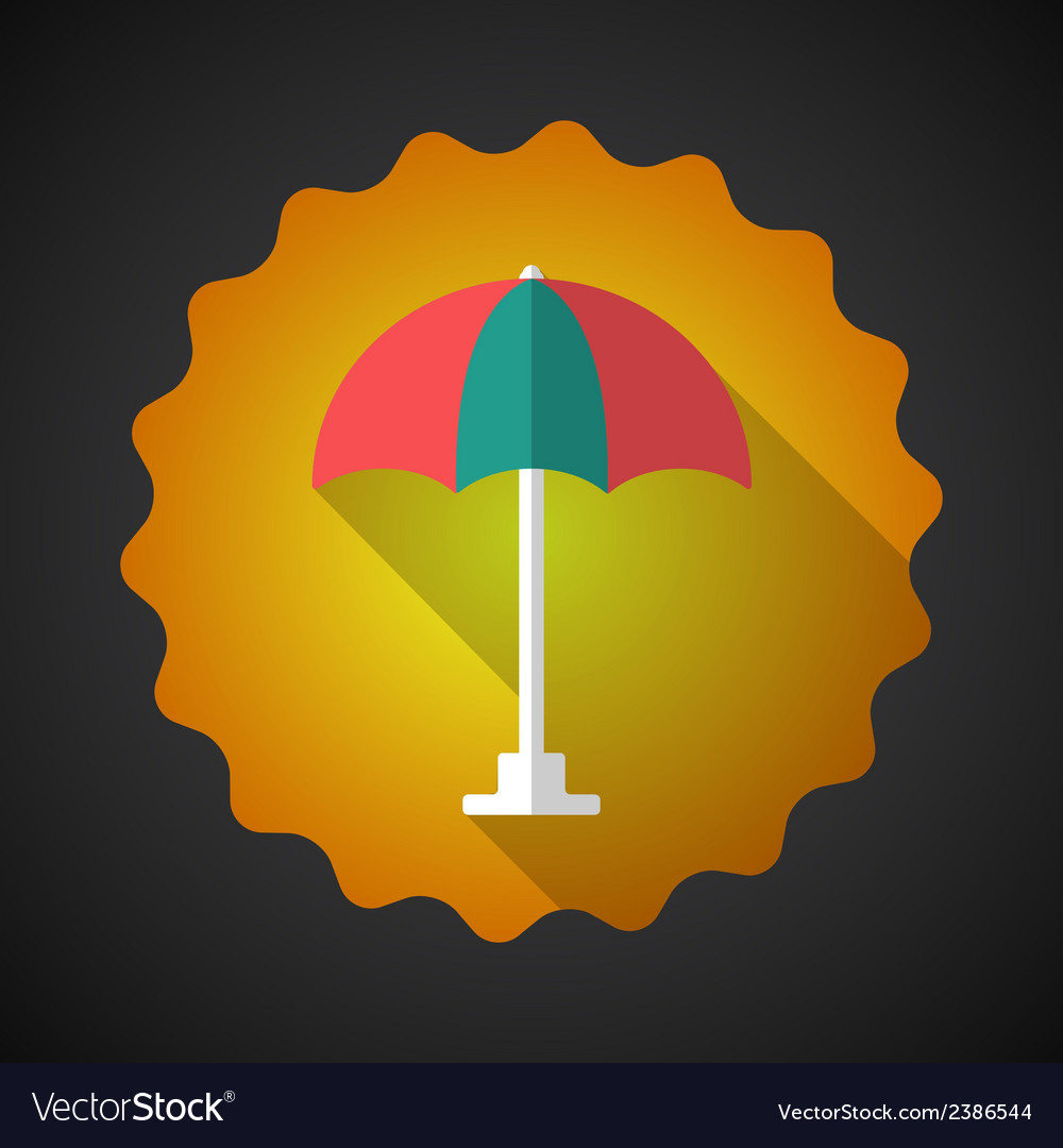 flat travel umbrella