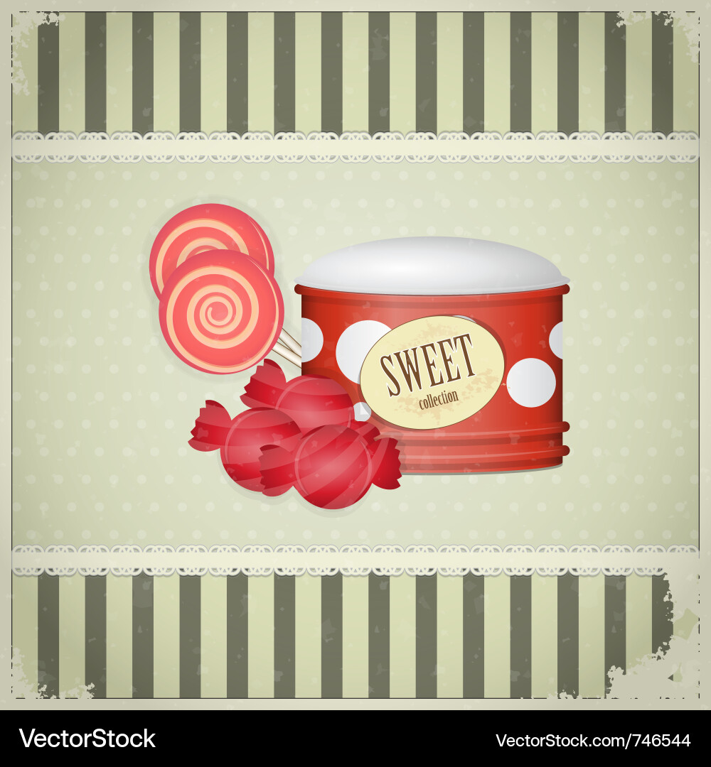 Vintage postcard Royalty Free Vector Image - VectorStock