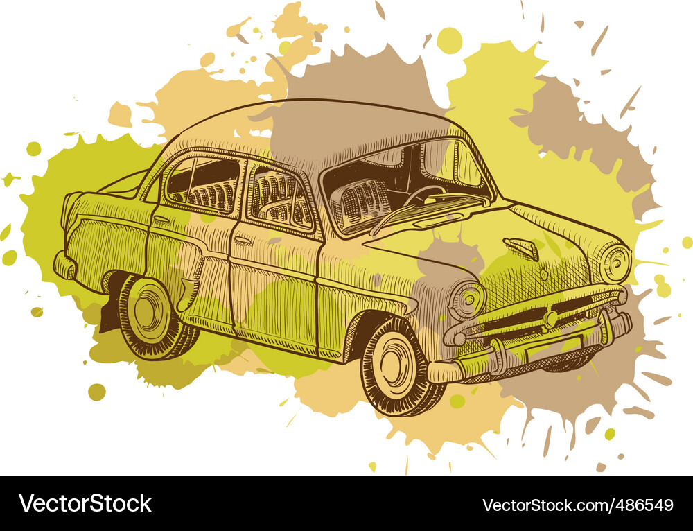 Car Royalty Free Vector Image - VectorStock
