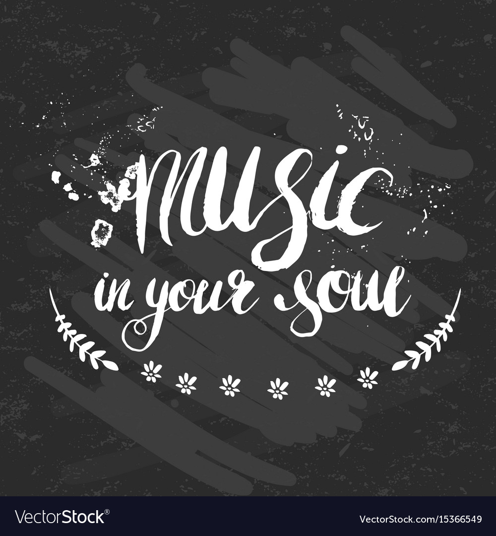 Soul music Royalty Free Vector Image - VectorStock