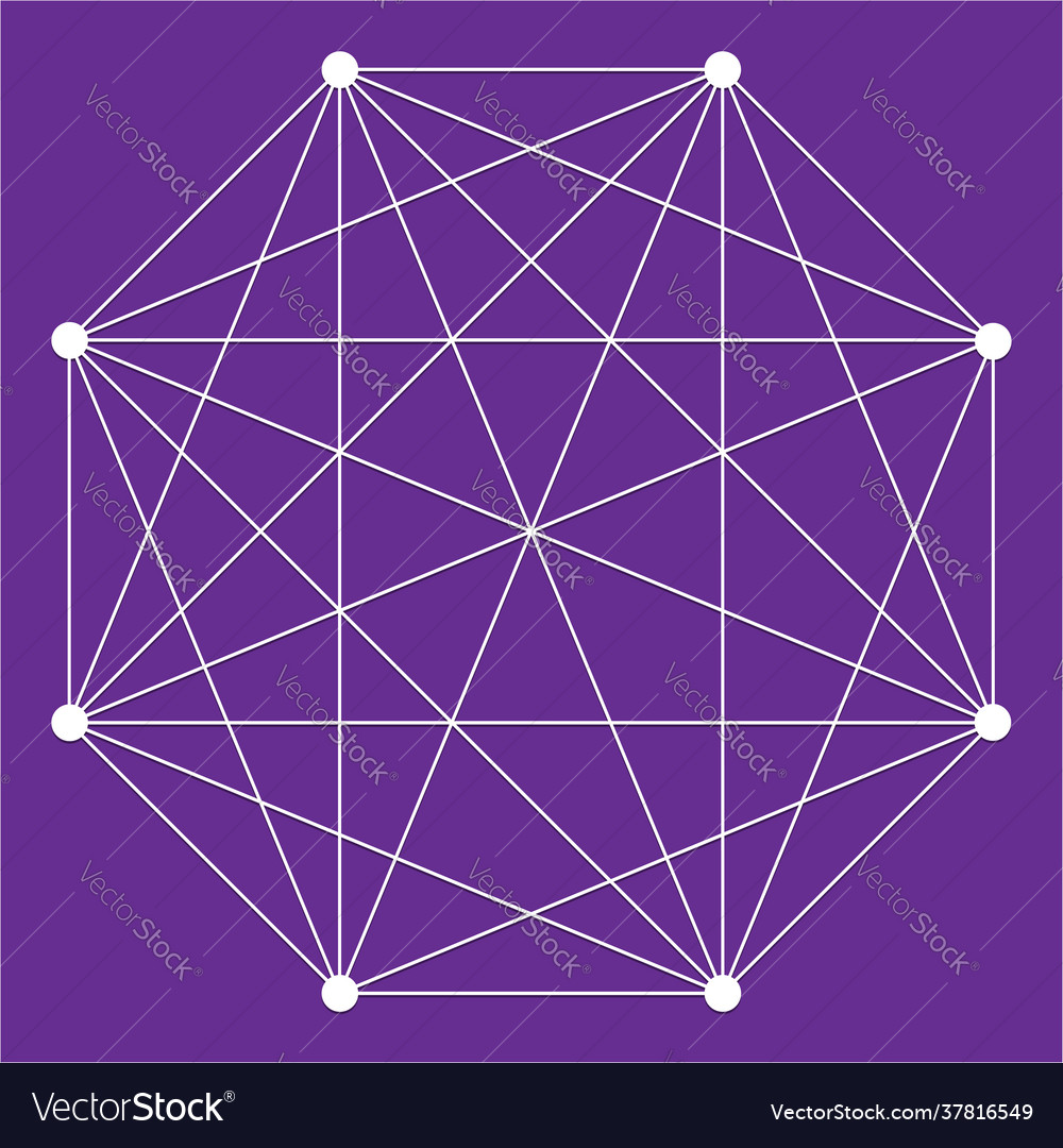 Interlocking interconnect polygon shape element