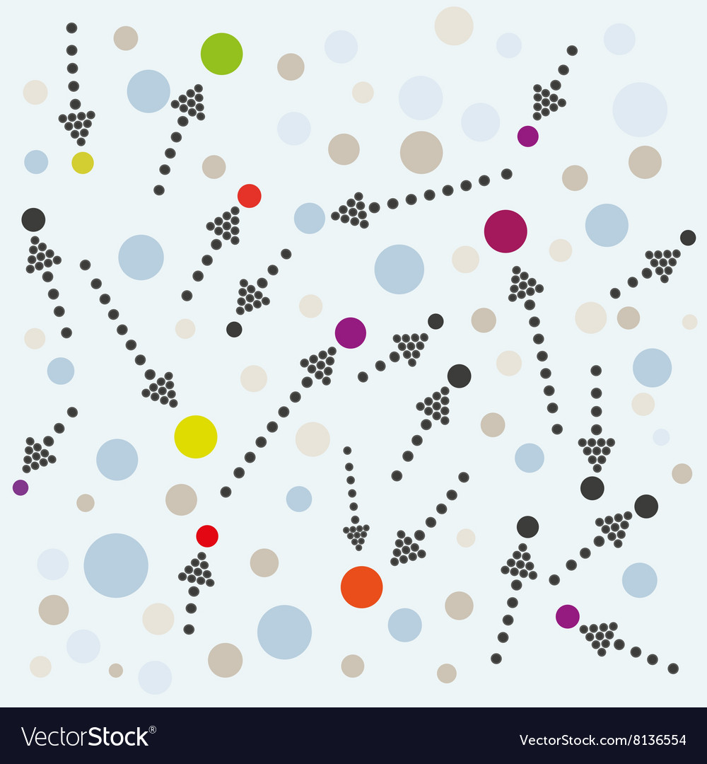 Abstract Circles Pattern