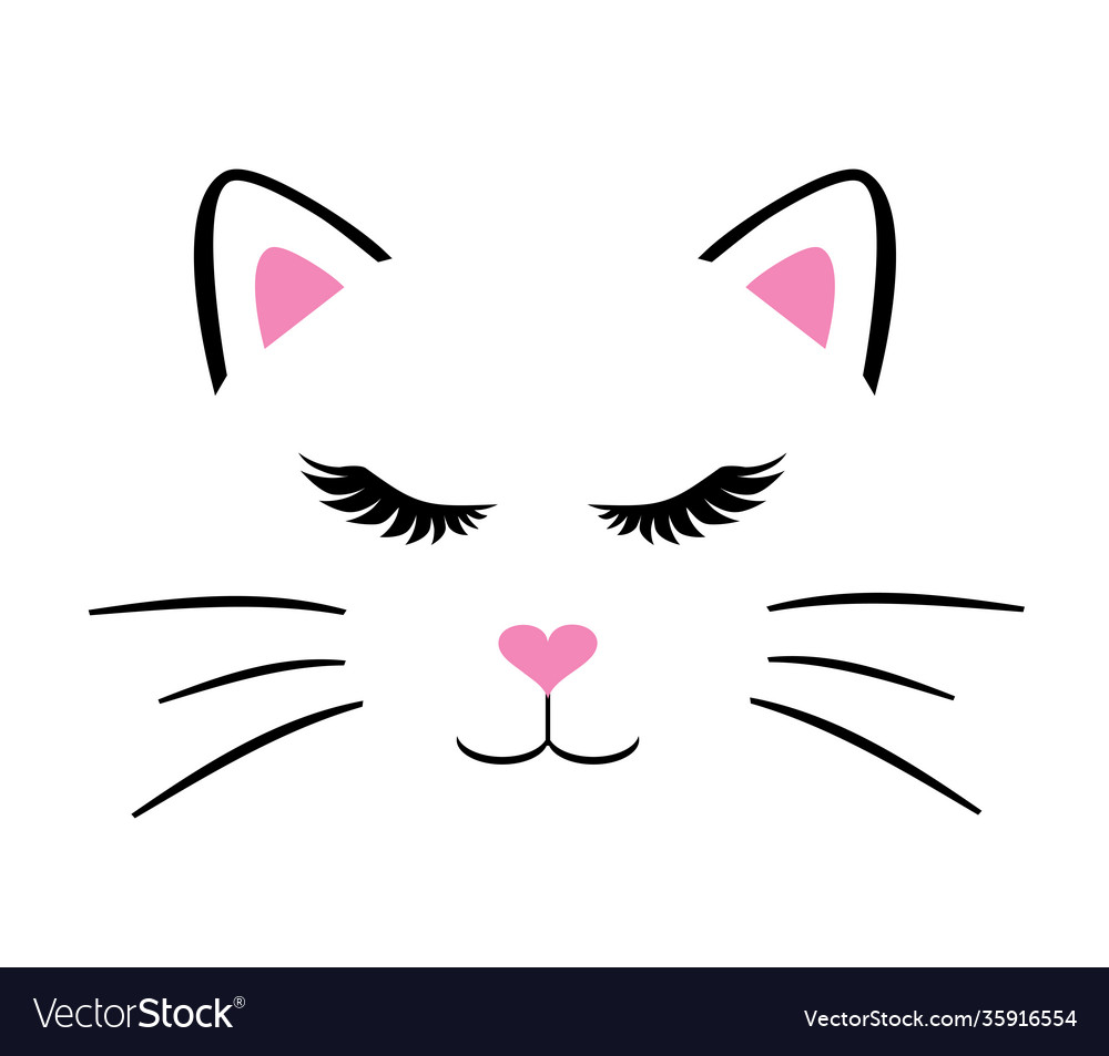 Cat face hot sale png