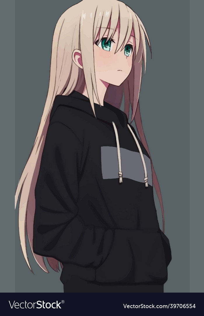 Top 142 + Hoodie cute anime girl drawings - Inoticia.net