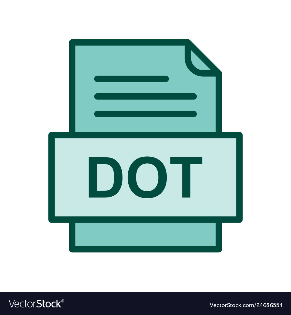 Dot file document icon