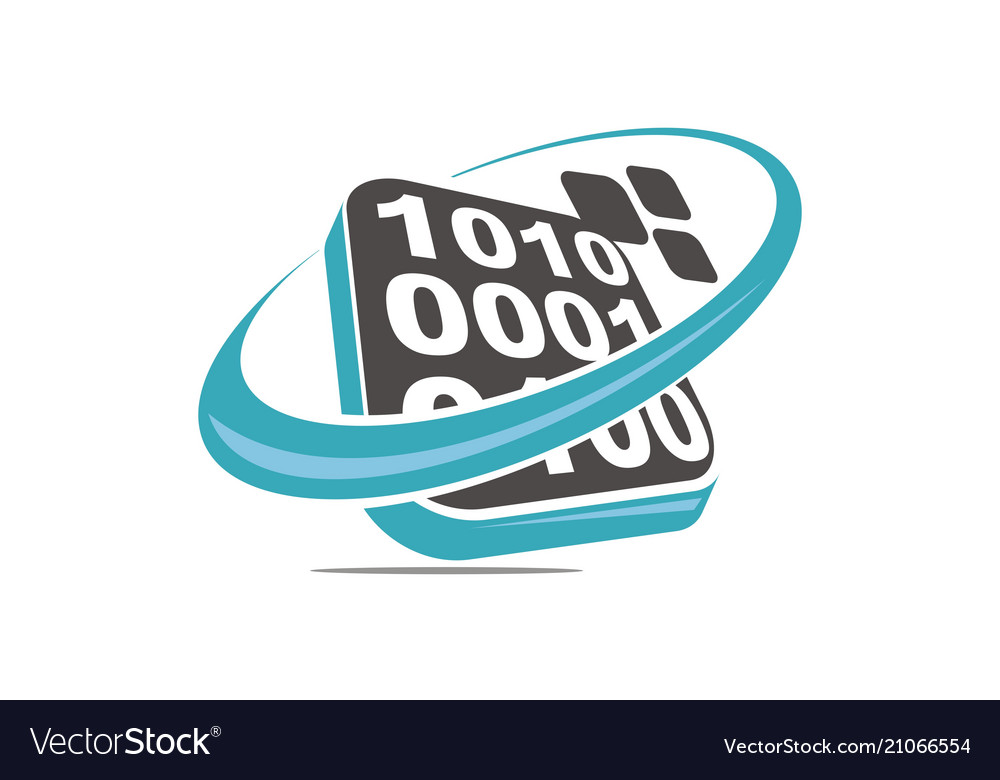 Programming code internet vector image Programming code internet