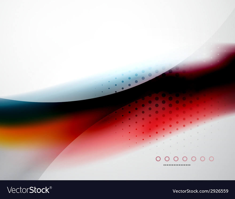 Business flowing wave Royalty Free Vector Image