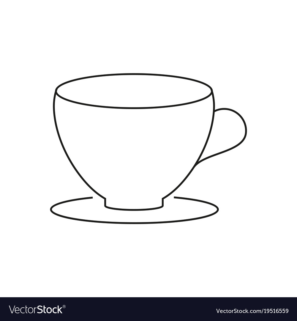 Cup for tea icon Royalty Free Vector Image - VectorStock