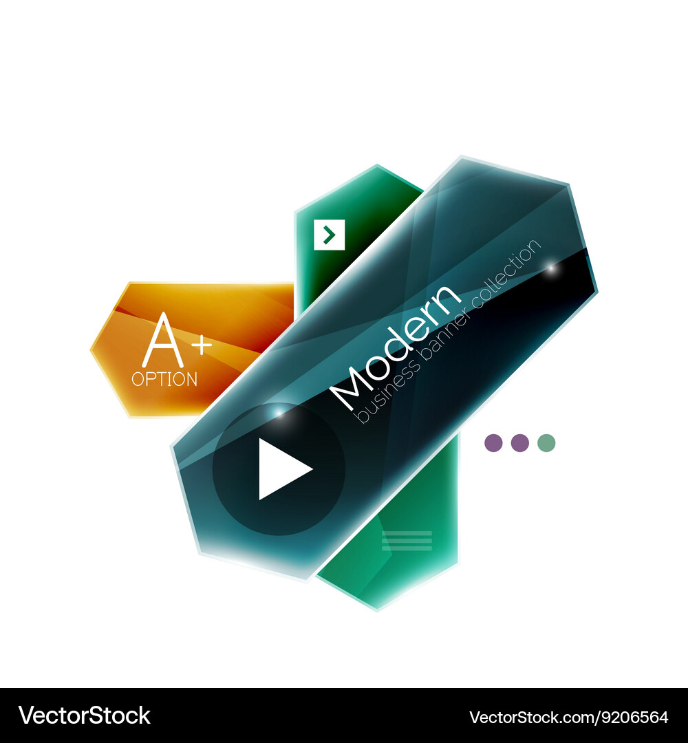 Arrow infographics element Royalty Free Vector Image