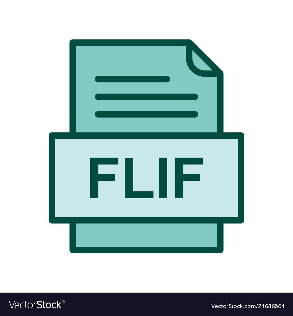 Flif file document icon