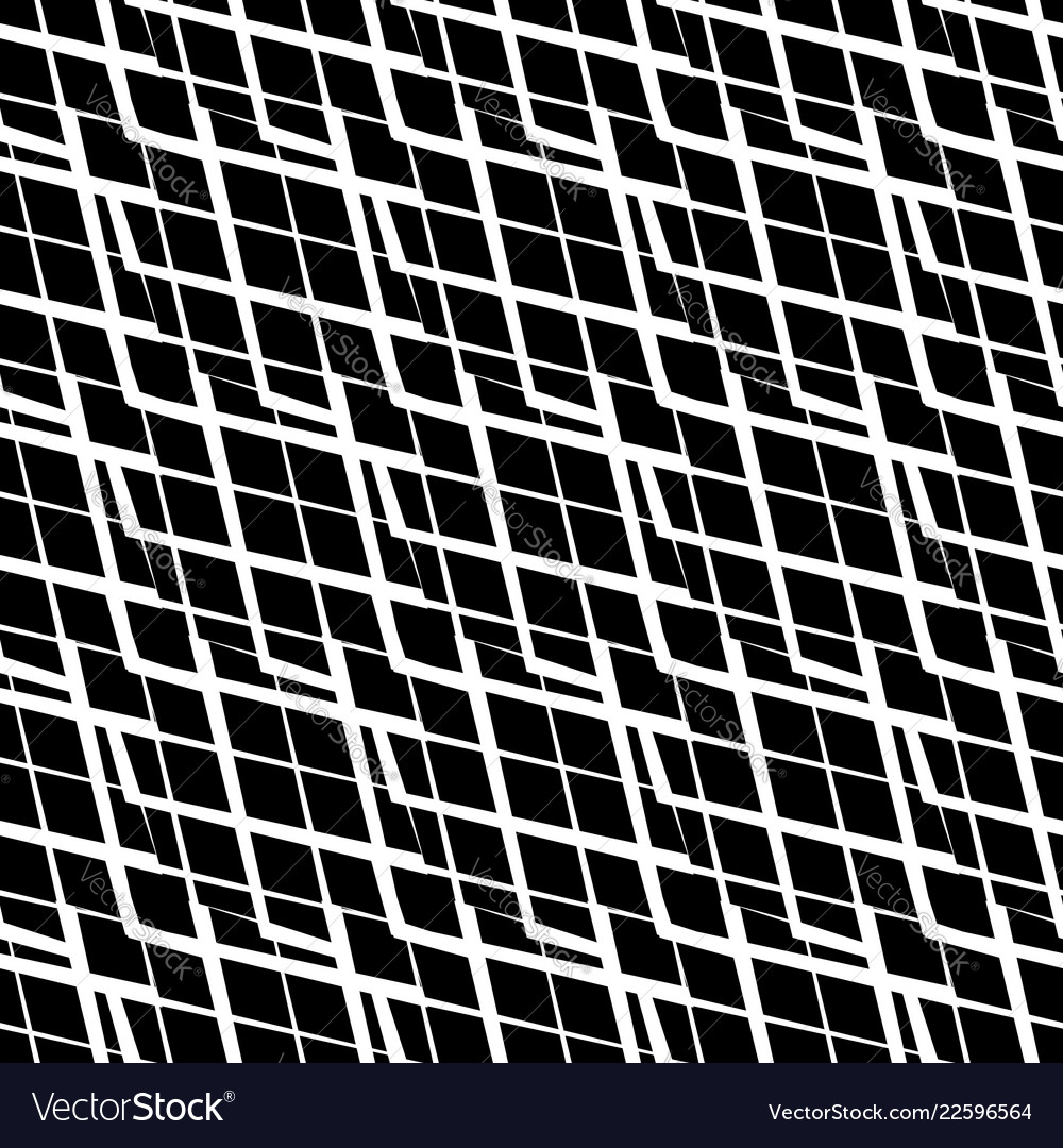 Geometric repeatable pattern abstract monochrome vector image Geometric repeatable pattern abstract monochrome