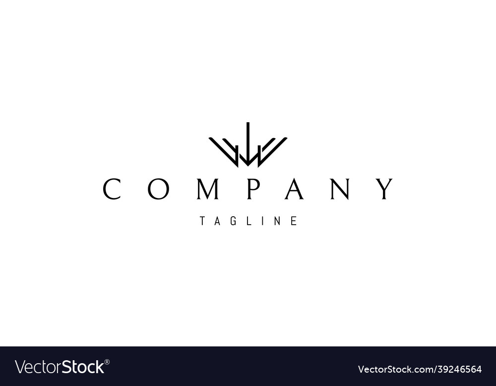Monogram Logo - MW Initial