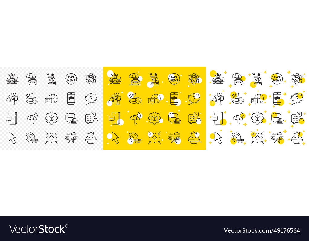 Outline phone message puzzle options and search vector image Outline phone message puzzle options and search
