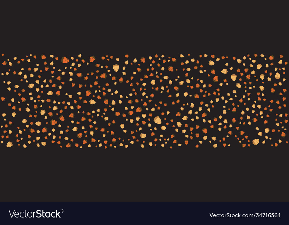 Seamless pattern background hello autumn falling