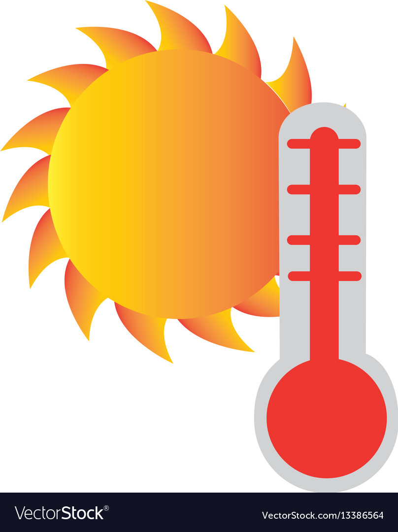 Sun with Temperature Scale