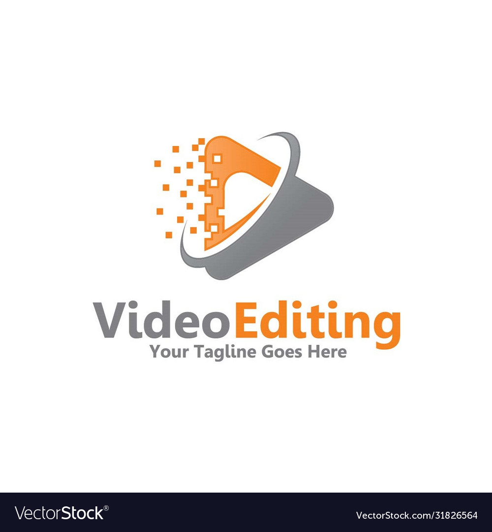 Video editing logo