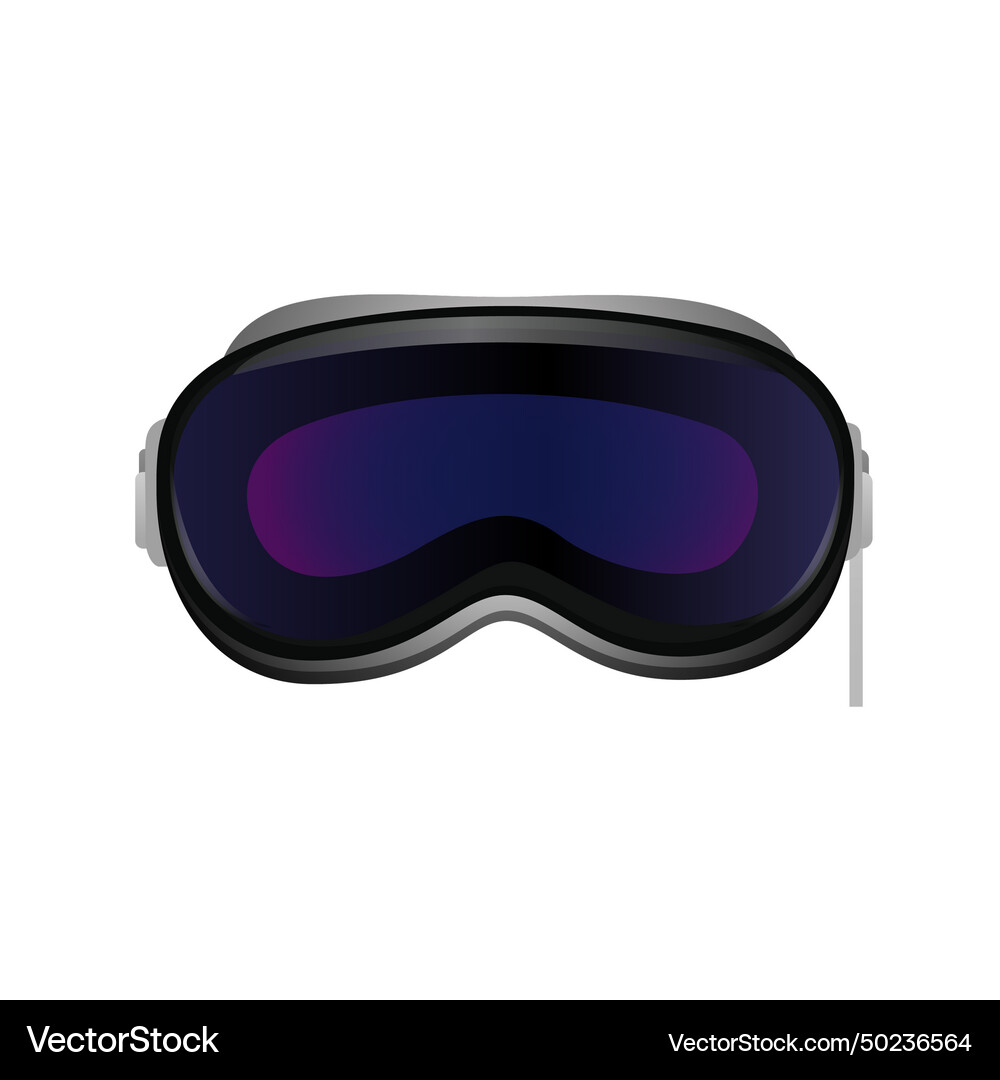 Vr headset device Royalty Free Vector Image - VectorStock