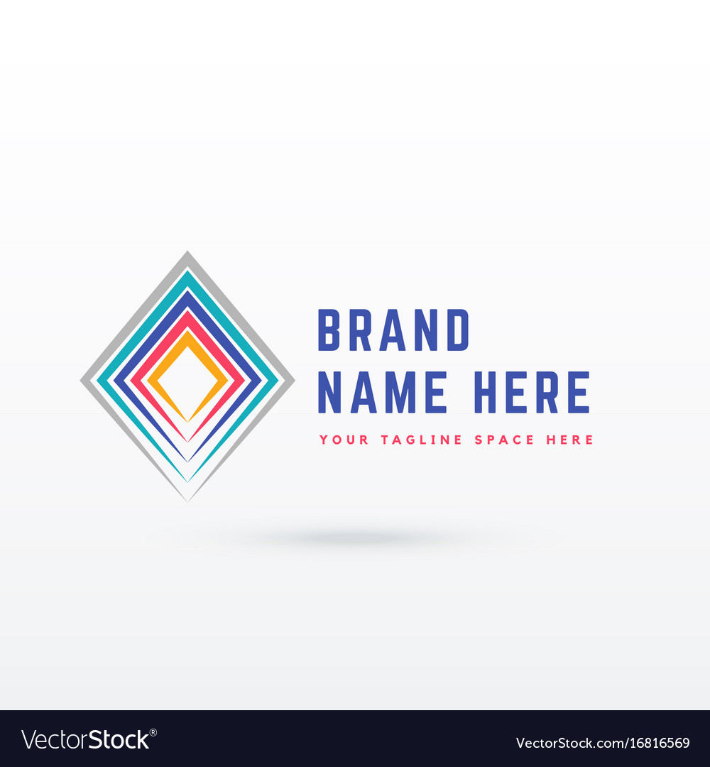 Abstract diamond shape line background