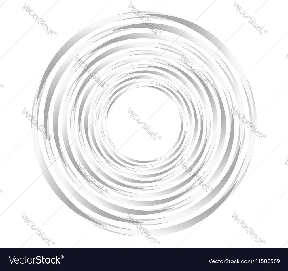 Abstract geometric circle ring design element vector image Abstract geometric circle ring design element