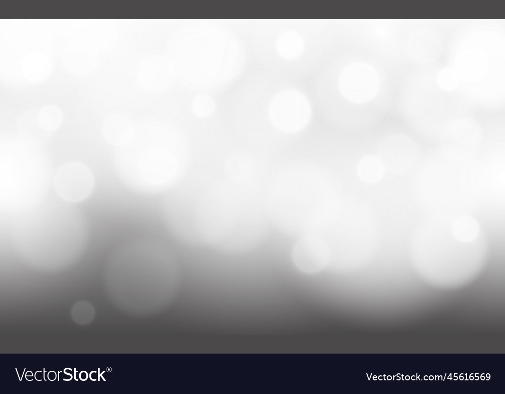 Cloudy silver bokeh soft light abstract background