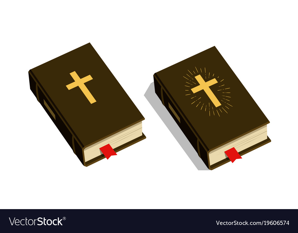 Bible symbol worship church psalm icon Royalty Free Vector